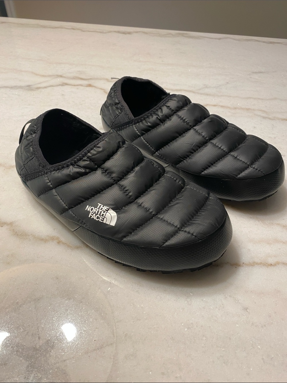 The North Face ThermoBall Traction slip on Mule black size 8